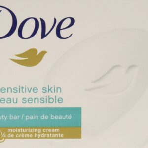 Dove Sensitive Skin Bath Bars Unscented – 6 CT