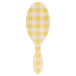 Wet Brush Original Detangler Hair Brush, Golden Gingham (Coastal Charm), Ultra-Soft IntelliFlex Bristles, Detangling Bristles Glide Through Tangles (Wet Dry & Damaged Hair), Women & Men