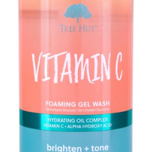 Tree Hut Vitamin C Nourishing & Moisturizing Foaming Gel Wash, 18 oz.
