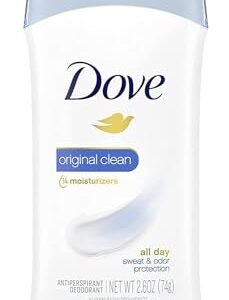 Dove Invisible Solid Anti-Perspirant/Deodorant, Original Clean, 7.8 Oz, Pack of 3