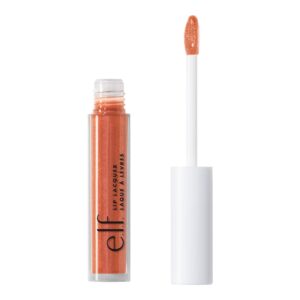 e.l.f. Lip Lacquer, Nourishing, Non-Sticky Ultra-Shine Lip Gloss With Sheer Color, Infused With Vitamins A & E, Vegan & Cruelty-Free, Mauve Glitz