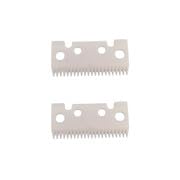 Titistpy (2) Replacement Ceramic Blades for Andis Master Clipper 01556 Hair Clipper Blades