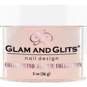 Glam And Glits Acrylic Powder Color Blend Collection BL3017 Touch Of Pink 2 oz
