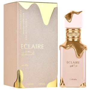 Lattafa Eclaire – Vanilla, Caramel, Sweet, Floral – Eau de Parfum Long-Lasting Fragrance for Women, 3.40 Ounce / 100 ml