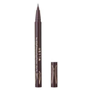 Stila Stay All Day Waterproof Liquid Eye Liner – MICRO TIP Dark Brown, 1 Oz.