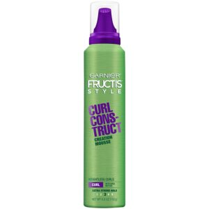 Garnier Fructis Style Curl Construct Creation Mousse Extra Strong Hold, 6.80 Ounces