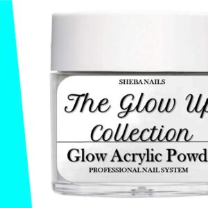 SHEBA NAILS Glow In The Dark Acrylic Powder The Glow Up – 1OZ. – #Lit