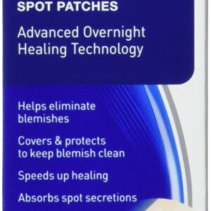 PanOxyl Pm Overnight Spot Patches With Advanced Hydrocolloid Healing Technology, 40 Count (Pack of 3)
