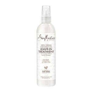Shea Moisture 100 Percent Virgin Coconut Oil Leave-In Treatment, 8 Ounce