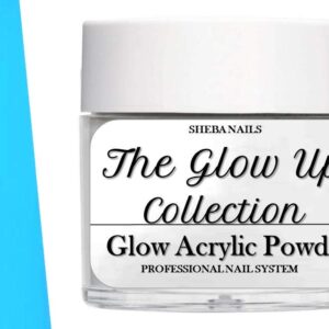 SHEBA NAILS Glow In The Dark Acrylic Powder The Glow Up – 1OZ. – #Trending
