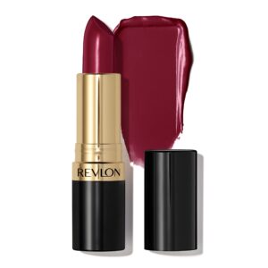 Revlon Super Lustrous Lipstick, Creamy Formula For Soft, Fuller-Looking Lips, Moisturized Feel, 777 Vampire Love, 0.15 oz