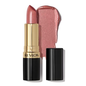 Revlon Super Lustrous Lipstick, Creamy Formula For Soft, Fuller-Looking Lips, Moisturized Feel, 420 Blushed, 0.15 oz