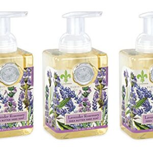 Michel Design Works Foaming Hand Soap, 17.8-Fluid Ounce, Lavender Rosemary – 3-PACK