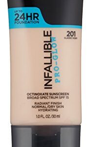 L’Oréal Paris Infallible Pro-Glow Foundation, Classic Ivory, 1 fl. oz.