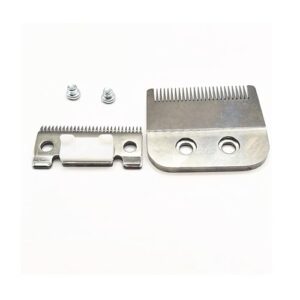 XHWPUKJ Barber Clipper Cutter Blade Replacement For Andis Fade Master #01591 1591 1690 ML 01750 Phat Master Adjust, Silvery, XUNHOU41234