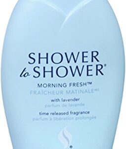 Shower to Shower, Absorbent Body Powder Morning Fresh, 13 oz