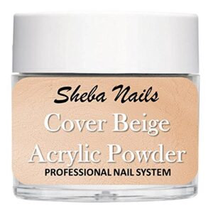 SHEBA NAILS Cover Concealer Acrylic Powder – Cover Beige 1oz.