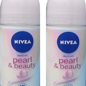 Nivea Pearl Beauty Roll On For Women, 50Ml (Pack Of 2)