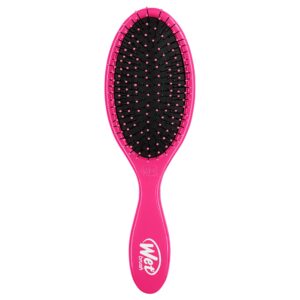 Wet Brush Detangling Brush, Original Detangler Brush (Pink) – Wet & Dry Tangle-Free Hair Brush for Women & Men – No Tangle Soft & Flexible Bristles for Straight, Curly, & Thick Hair