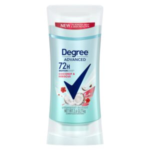 Degree, Antiperspirant Deodorant Coconut & Hibiscus, 2.6 Ounce