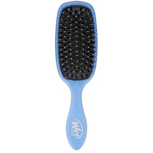 Wet Brush Shine Enhancer Hair Brush, Sky – Exclusive Ultra-soft IntelliFlex Bristles – Natural Boar Bristles for All Hair Types – For Women and Men, Wet and Dry Hair