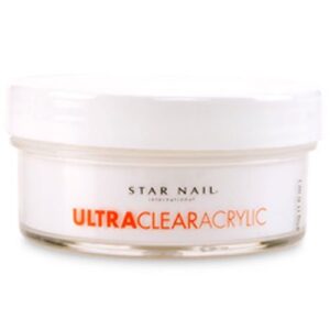 Star Nail Ultra Clear Acrylic Powder (Ultra White) 1.6 oz.