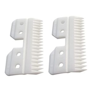 USonline911 Fast Feed Ceramic Blades, Fast Feed replacement blade, Fast Feed Ceramic cutters Fits for Oster fast feed clipper (x2 Pcs)