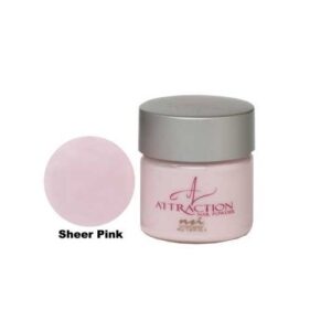 NSI Attraction Nail Powder – Sheer Pink – 1.4oz / 40g
