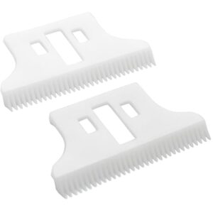 Professional T Wide Replacement Blades #2215 for Wahl Detailer Trimmer 8081, Compatible with Wahl Detailer Trimmer (White)