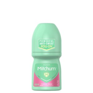 Mitchum Women Roll-On Antiperspirant Deodorant, Powder Fresh, 1.7oz.