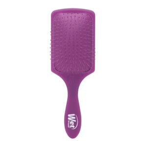 Wet Brush Paddle Detangler Hair Brush, Purple Frost – Ultra-Soft IntelliFlex Detangling Bristles with AquaVent Design – Spread Hair Treatments Evenly – Glides Through Tangles For All Hair Types