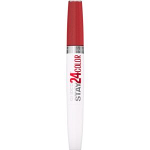 Maybelline Super Stay 24 2-step Long Lasting Liquid Lipstick and Lip Balm, 925 Brooklyn Sunset, 1 count