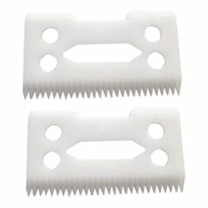 Premium Professional Ceramic Clipper Blades for Wahl Senior cordless Clipper 2pcs