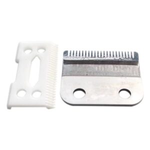 2024 Upgraded Adjustable Replacement Blades Set #1006-30-15-10 for Super Taper II #8470-500 Hair Clippers Silver