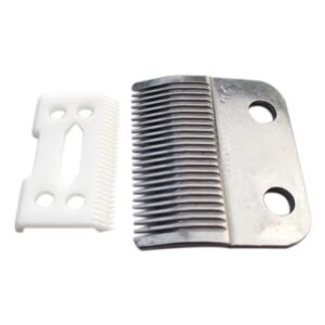 Colorpp 2024 Upgraded Silver Adjustable Replacement Blades Set #1006-30-15-10 for Wahl Super Taper #8400 Hair Clippers