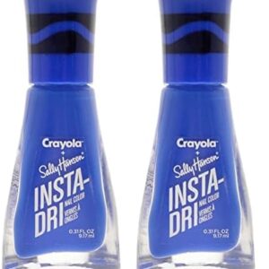 Sally Hansen Insta Dri Crayola Schools Out Bluetiful, 3 Oz, Pack Of 2