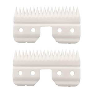 Fast Feed Ceramic Blades, Fast Feed replacement blade, Fast Feed Ceramic cutters compliable with Oster fast feed clipper (x2 Pcs)