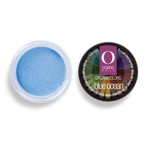 Organic Nails acrylic powder Blue Ocean Color 7grms