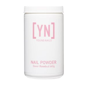 Young Nails Acrylic Powders> Cover – Created for a flawless consistency and superior adhesion – Cover Powder Begins to set in 75 seconds – Available in 45 gram> 85 gram> and 660 gram size options