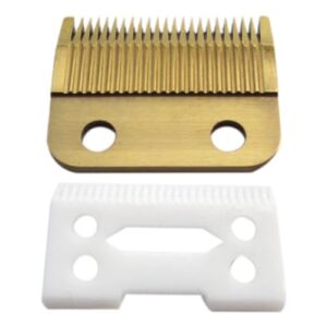 TARVIK 2024 New Updated Professional Adjustable Replacement Blades Set #1006-30-15-10 for Wahl 8504 Hair Clippers Gold