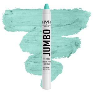 NYX PROFESSIONAL MAKEUP Jumbo Eye Pencil, Blendable Eyeshadow Stick & Eyeliner Pencil – Macaroon (Mint)