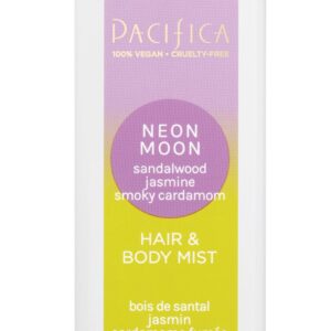 Pacifica Hair & Body Mist – Neon Moon Hair & Body Spray for Women –w/Sandalwood, Jasmine & Spices Perfumes for Women – Hair Perfume – Alcohol-Free Vegan & Cruelty-Free Clean Beauty
