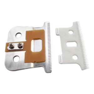 2024 Updated Professional Replacement T-Blade Adjustable Replacement T Blade for Andis T Outliner gtx Silver