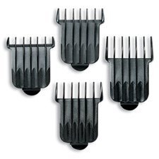 Andis Attachment Set 4 Snap On Combs #32190 Fits Cordless T-edger Ii * T- Blade Only