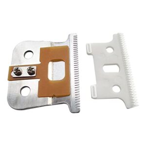USonline911 T Blades for andis t Outline-r, for andis gtx replacement blade (T blade + steel blade) Silver