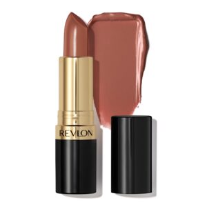 Revlon Super Lustrous Lipstick, Creamy Formula For Soft, Fuller-Looking Lips, Moisturized Feel, 803 Whiskey Business, 0.15 oz