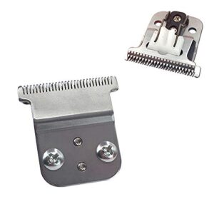 Pro Li Slimline Trimmer Replacement T Blade Ceramic Blade -Carbon Steel Blade for Andis Pro Li D8 (Double Sliver Blade)