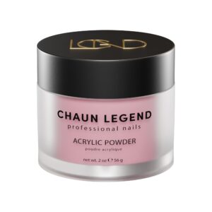 Chaun Legend Acrylic Powder> 2oz Long Lasting Salon Quality> Bubble Free> Self Leveling Professional Manicures> Fake Nails> Carving & Extensions> Let’s Ballet