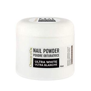 Professional Nail Powder – Ultra White 4 oz