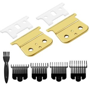 Replacement Blade for Andis T Outliner, Andis Gtx (Golden+White Ceramic Blade)